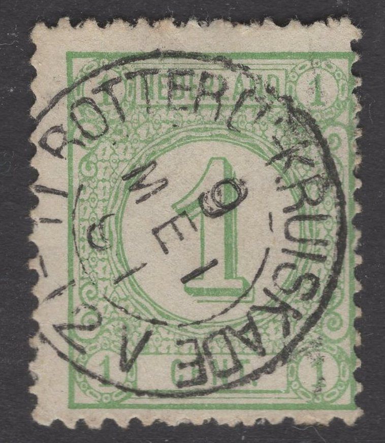 Rotterd:-Kruiskade op gedecentreerde nvph 31F