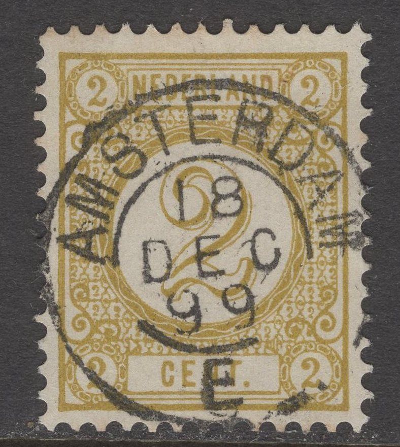 Amsterdam E op nvph 32a