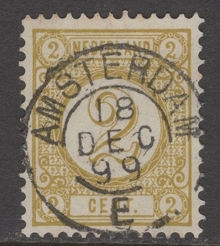 Amsterdam E op nvph 32a Amsterdam E op nvph 32a