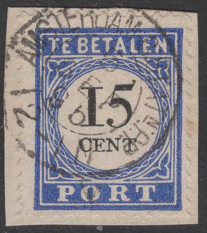 Amsterdam C Statn:P.P. op nvph P24