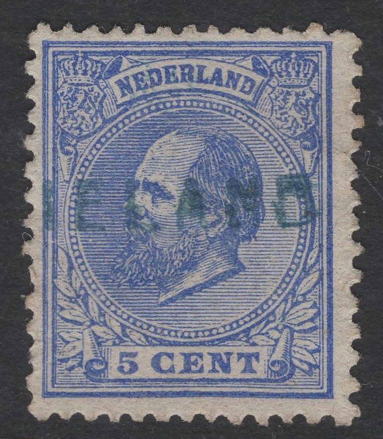 Vlieland (blauw) op nvph 19