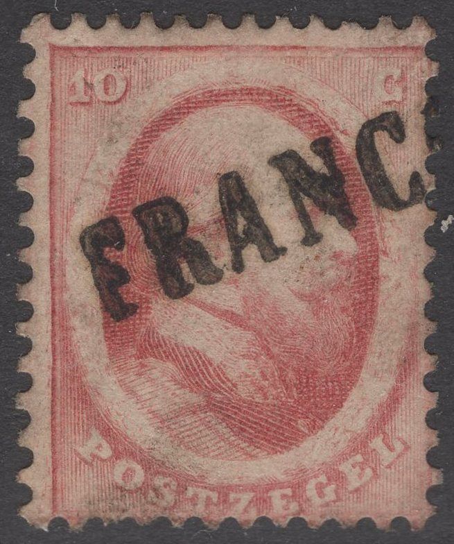 Franco zonder kastje klein model op nvph 5