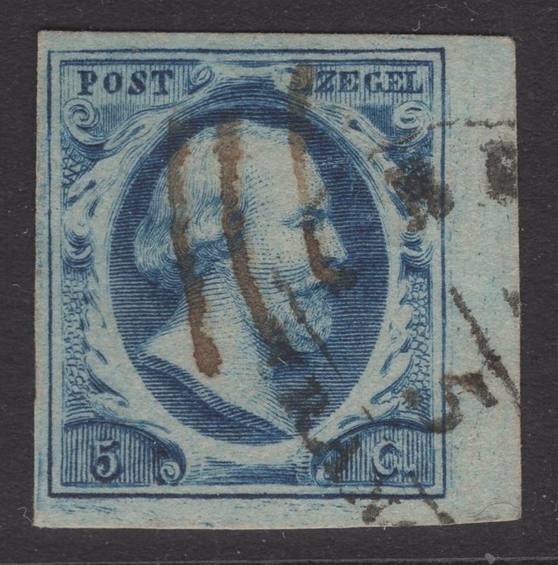 Nvph 1 III 90 met penvernietiging