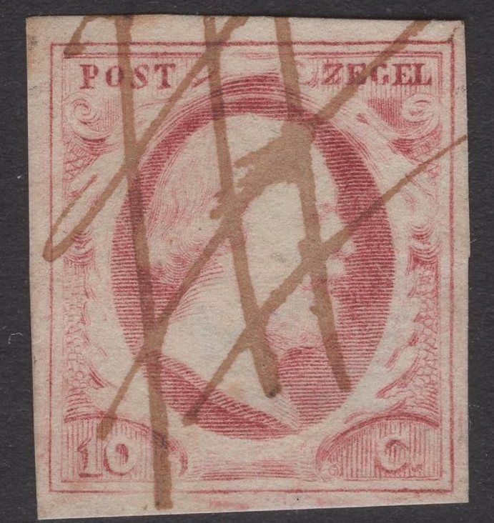 Nvph 2 II 38 met penvernietiging