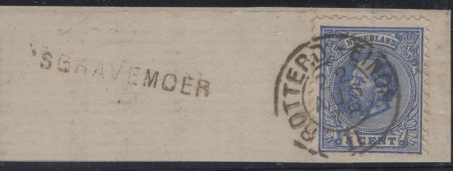 Rotterd:-Einh: II op nvph 19 D Rotterd:-Einh: II op nvph 19 D