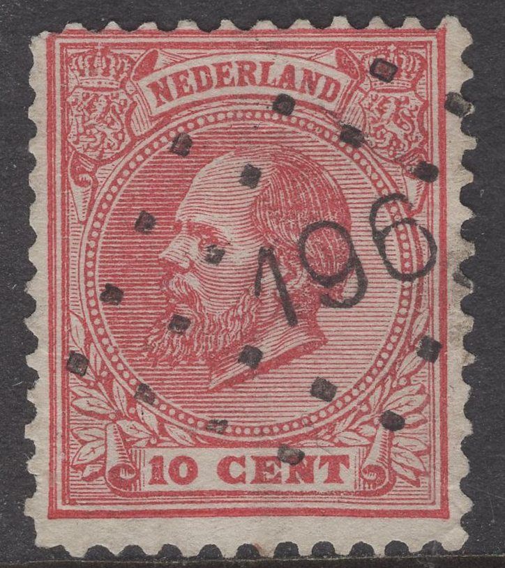 196 (Gennep) op nvph 21J