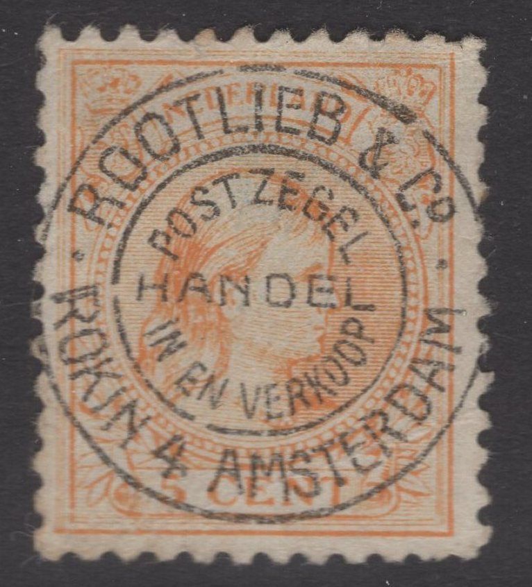 Nvph 35f; Reclamestempel