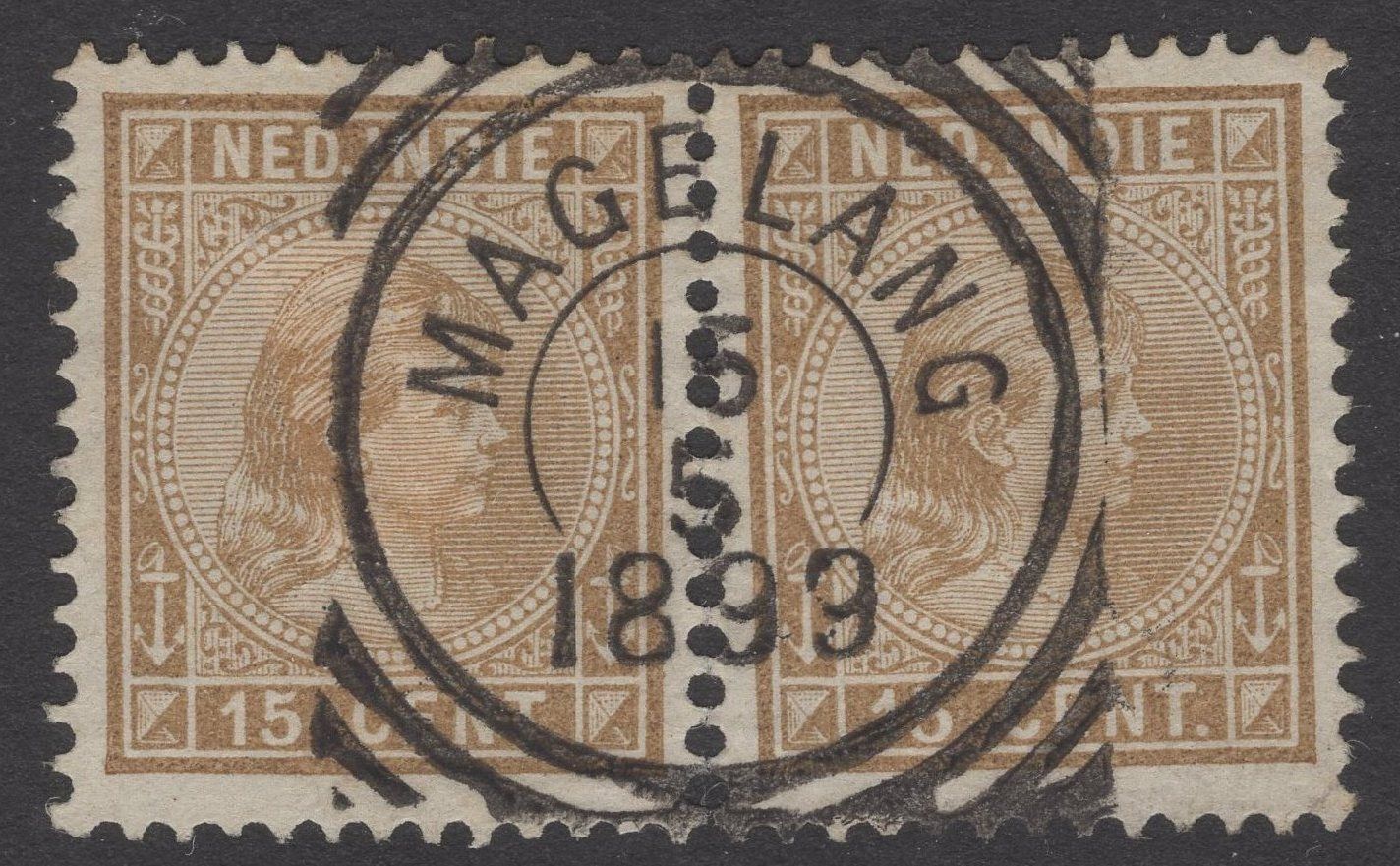 Magelang op nvph 25 in paar