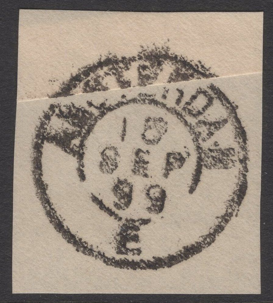 Amsterdam E als aankomststempel