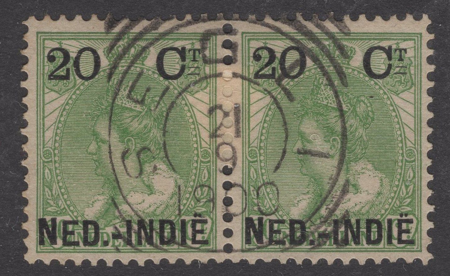 Segli op nvph 34 in paar