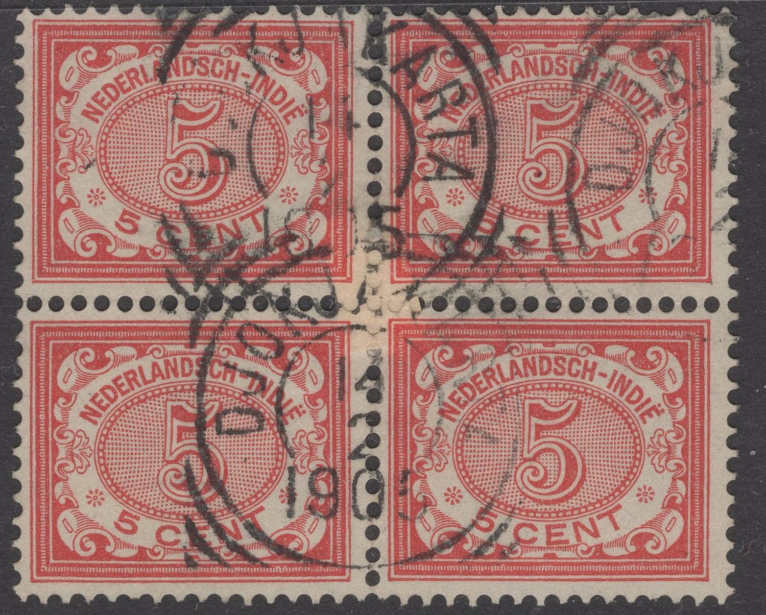 Djokjakarta op nvph 46 in 4-blok