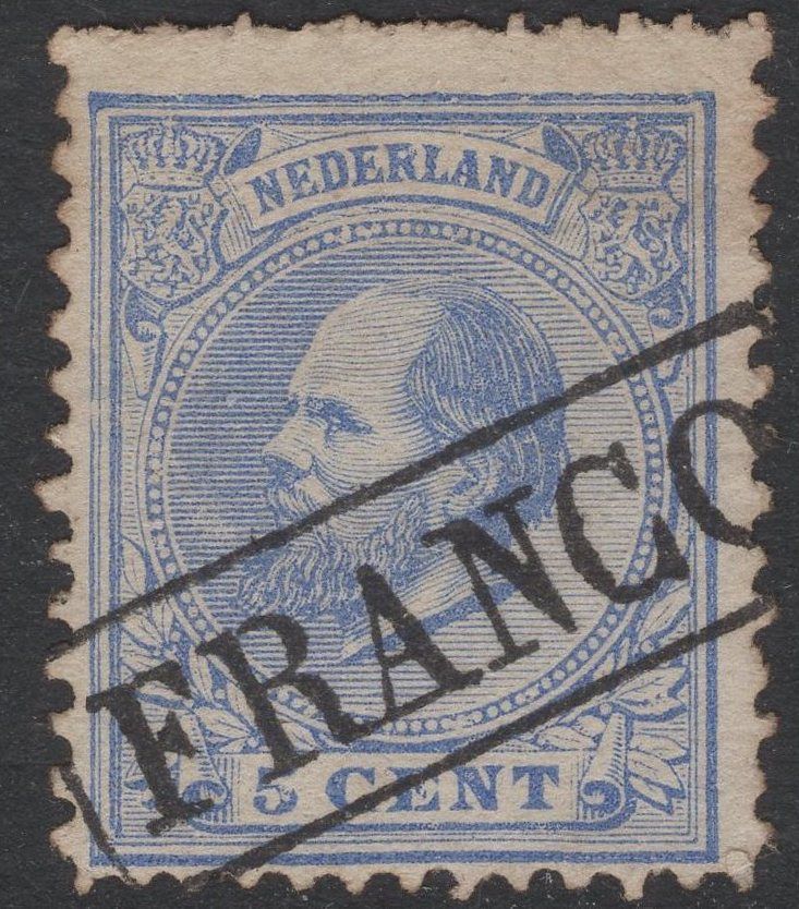 FRANCO kastje op nvph 19