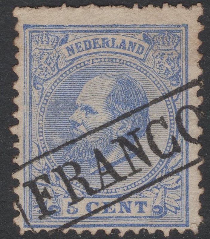 FRANCO kastje op nvph 19