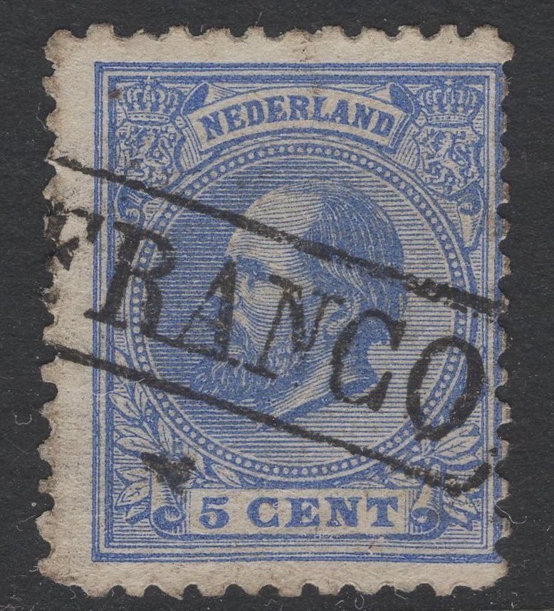 FRANCO kastje op nvph 19 J