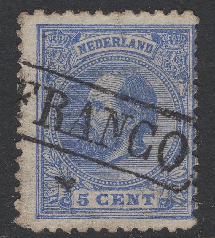 FRANCO kastje op nvph 19 J