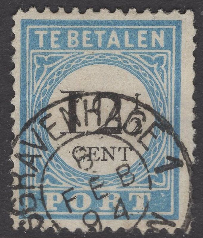 'sGravenhage 1 op nvph P8 D III