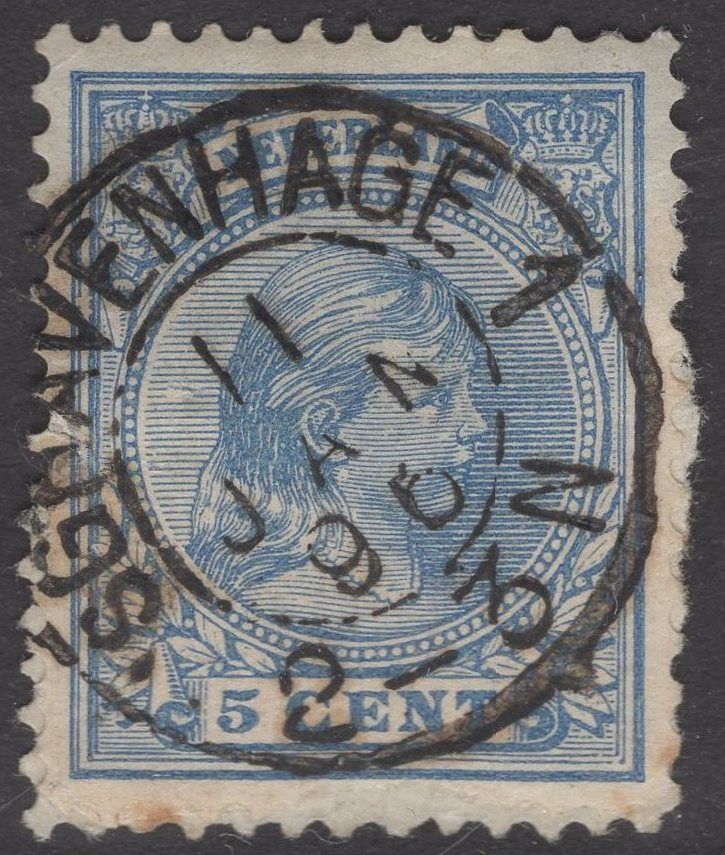 'sGravenhage 1 op nvph 35