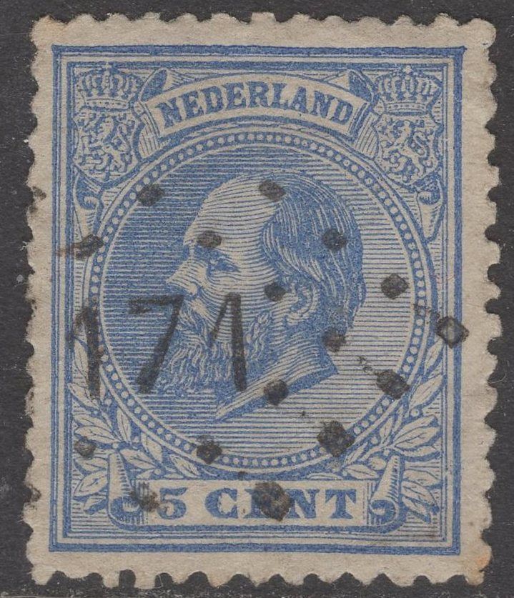 171 (Wijhe) in zwart op nvph 19