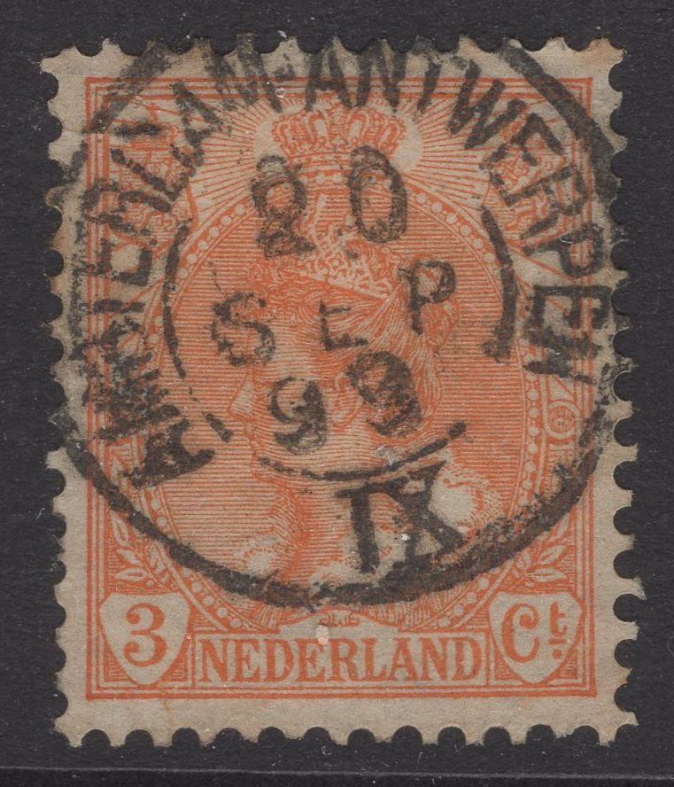 Amsterdam-Antwerpen IX op nvph 56