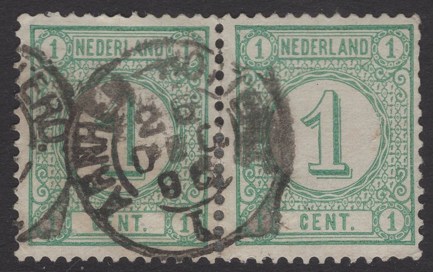 Arnhem-Rotterd: I op nvph 31a in paar