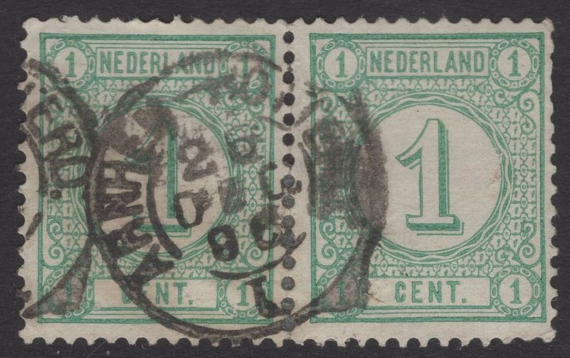 Arnhem-Rotterd: I op nvph 31a in paar