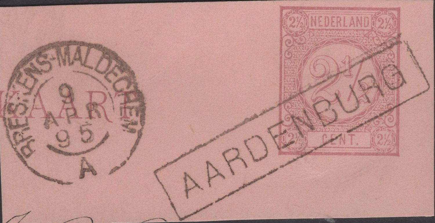 Breskens-Maldechem + Aardenburg op nvph 33pws