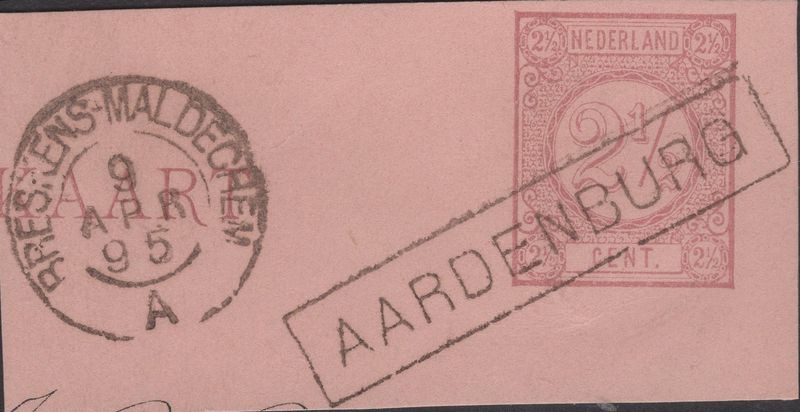 Breskens-Maldechem + Aardenburg op nvph 33pws