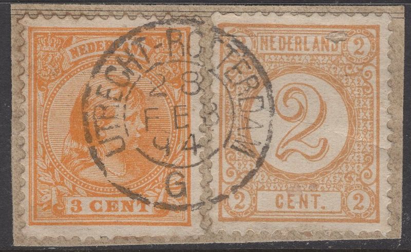 Utrecht-Rotterdam G op nvph 32+34