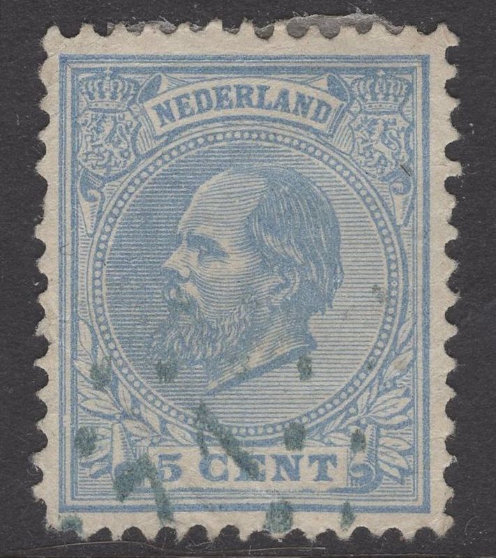 71 (Maarssen) in blauwgroen op nvph 19