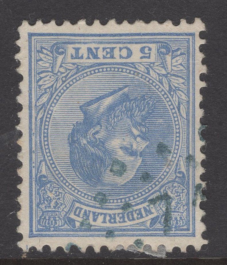 71 (Maarssen) in blauwgroen op nvph 19