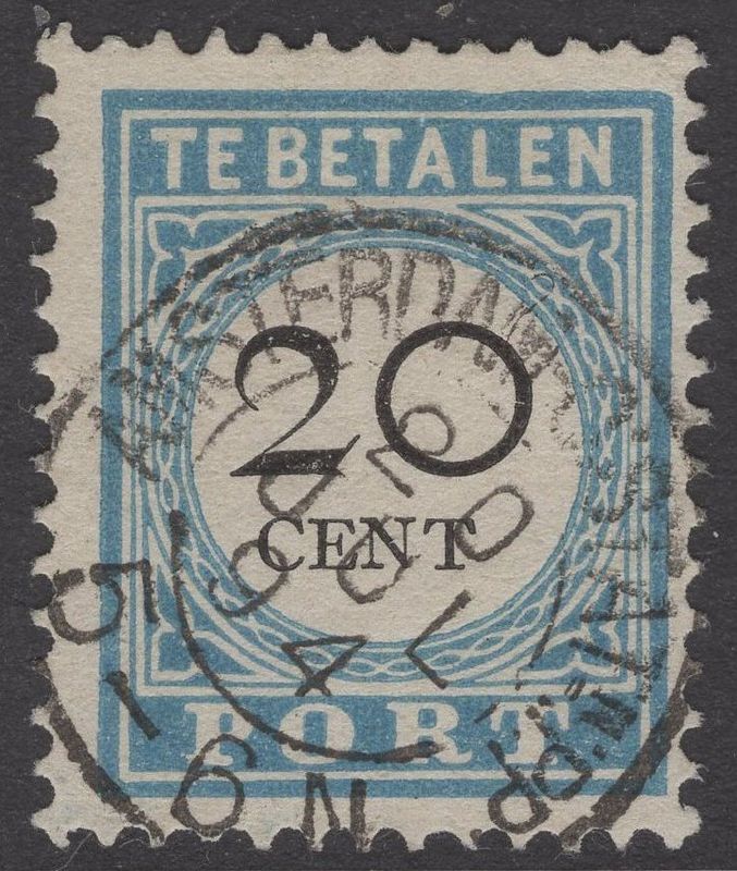 Amsterdam C:Statn P.P. op nvph P10 D III