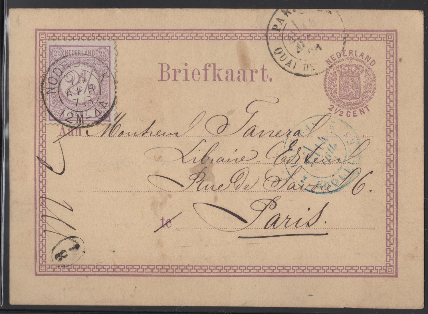 Noordwijk --> Parijs