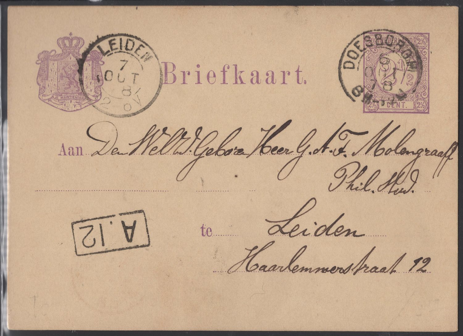 Doesborgh --> Leiden