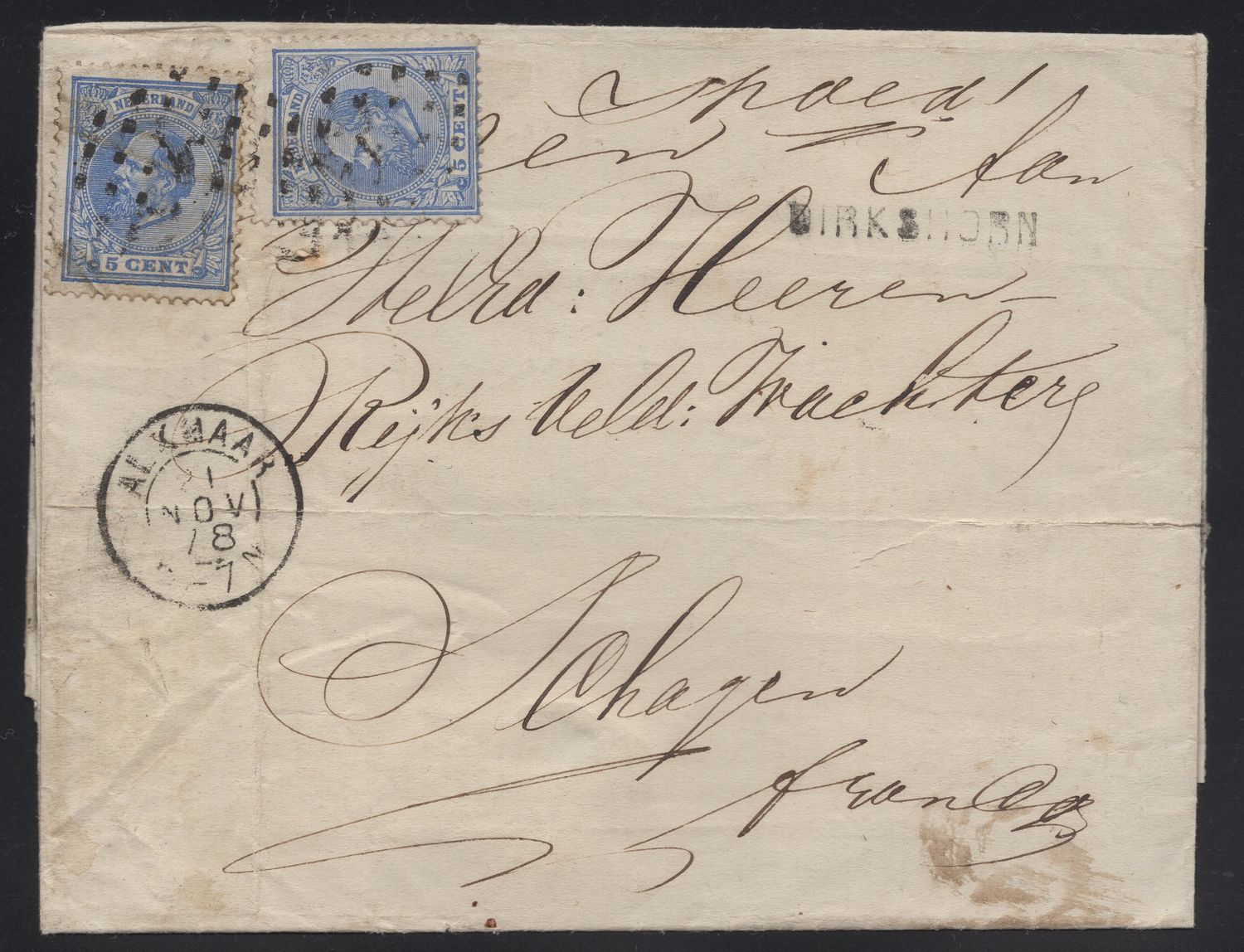 Dirkshorn -> Alkmaar --> Schagen