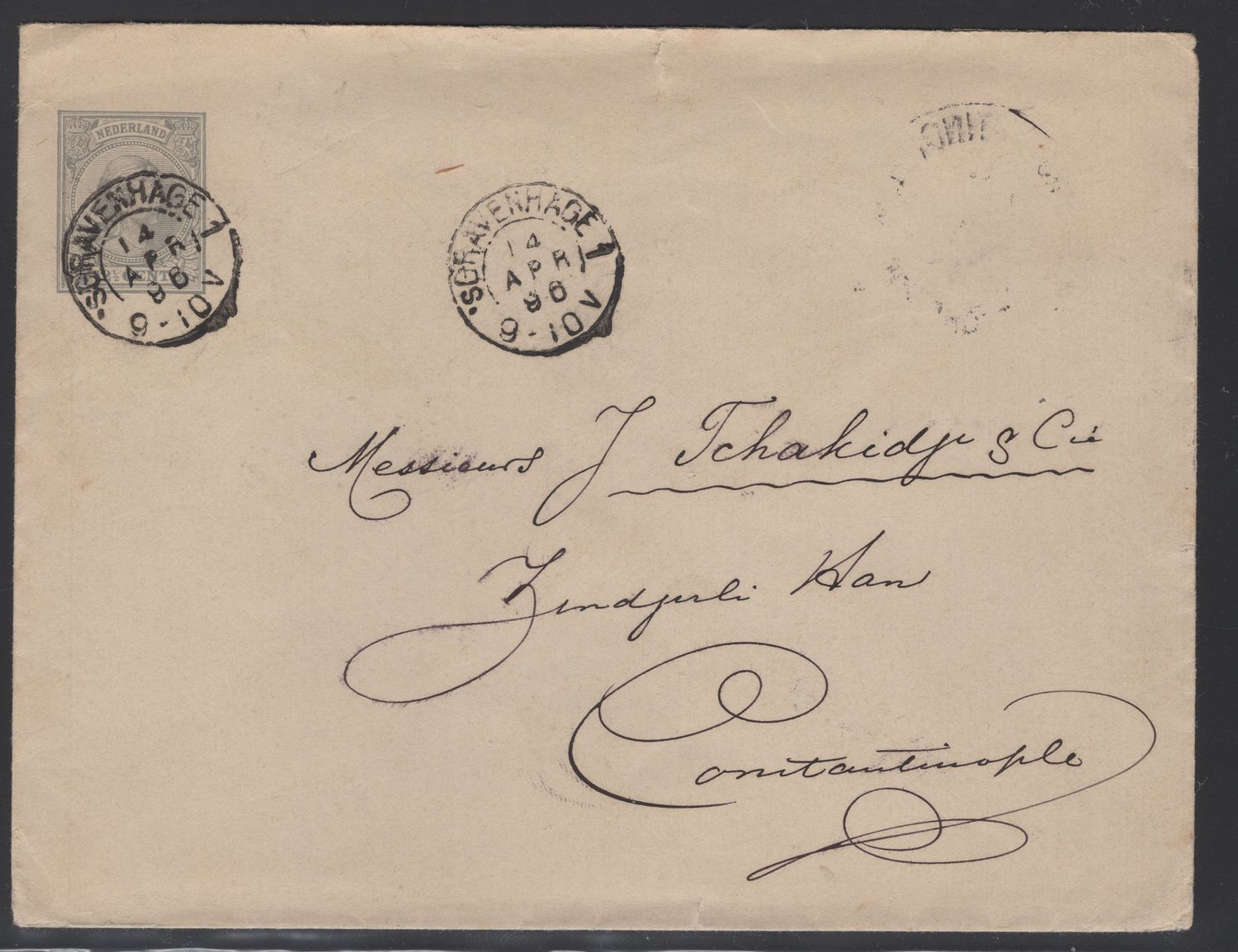 'sGravenhage --> Constantinople