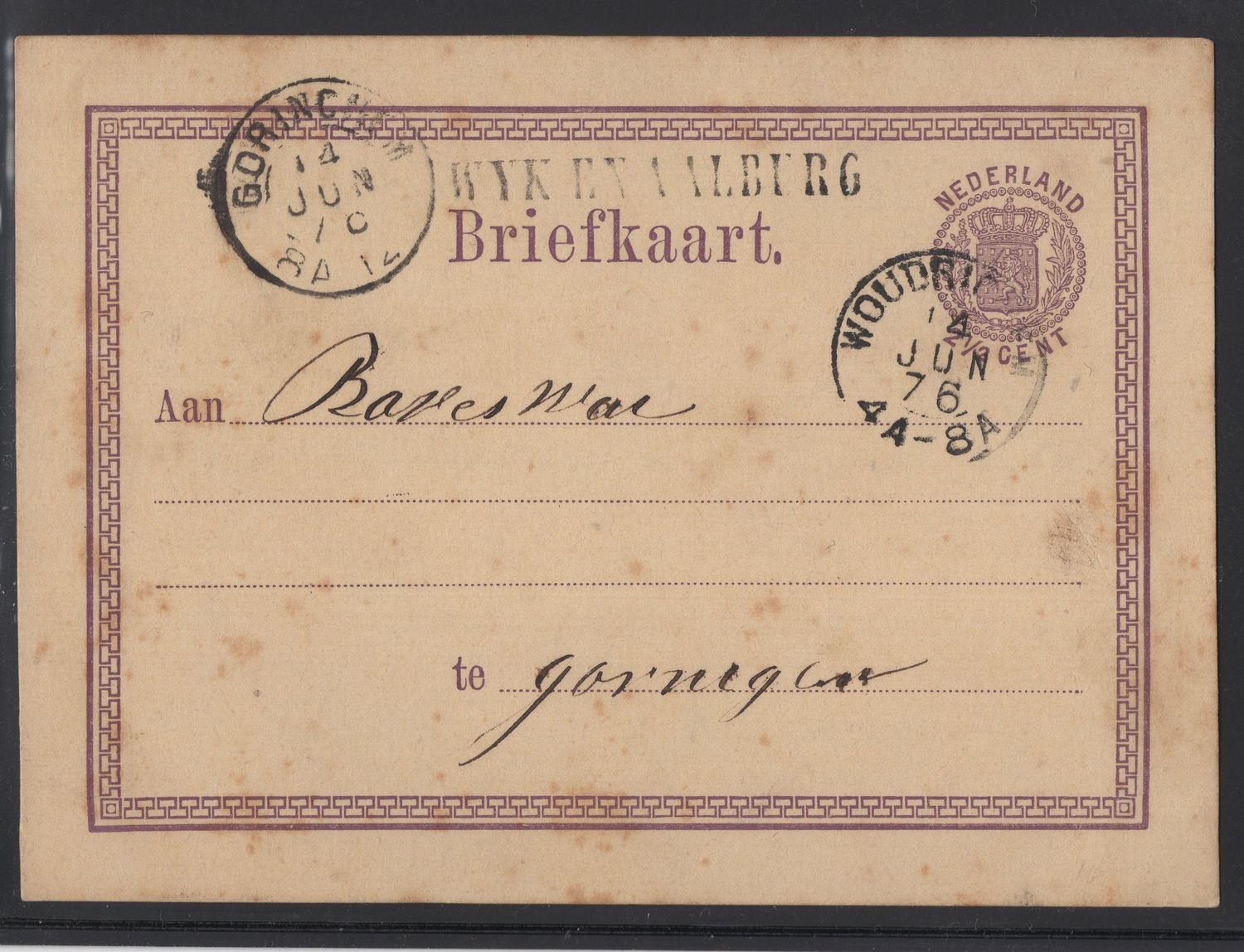 Wijk en Aalburg -> Woudrichem --> Gorinchem