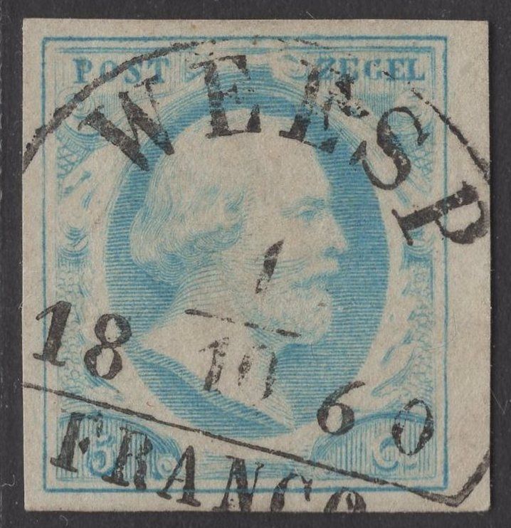 Weesp B (type II) op nvph 1 IV 68