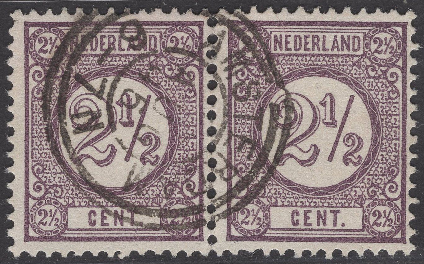 Amsterdam ? AUG 95 op nvph 33a in paar