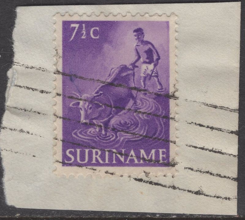 5 strepen stempel op nvph 301