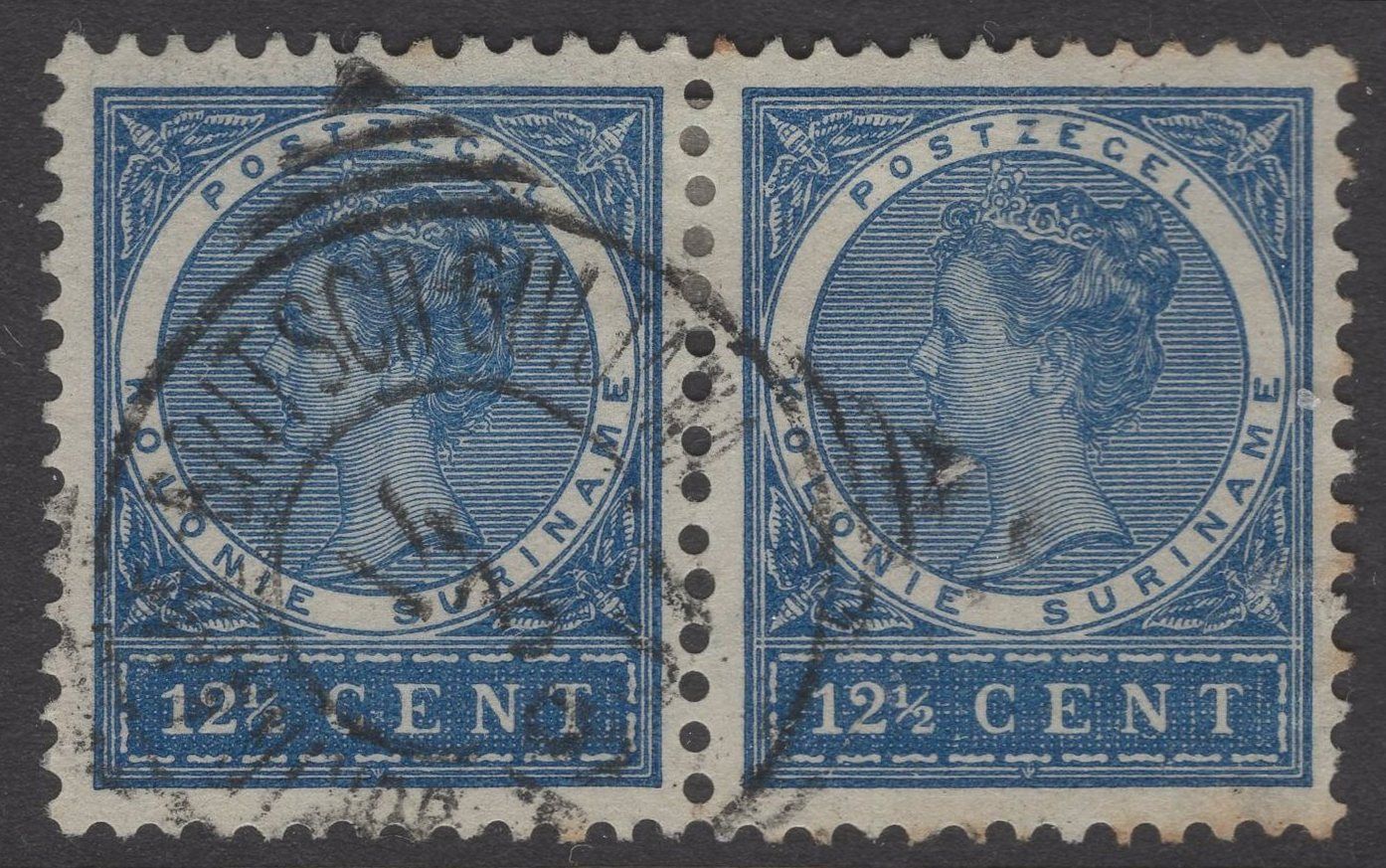 Suriname-Britisch Guyana op nvph 49 in paar
