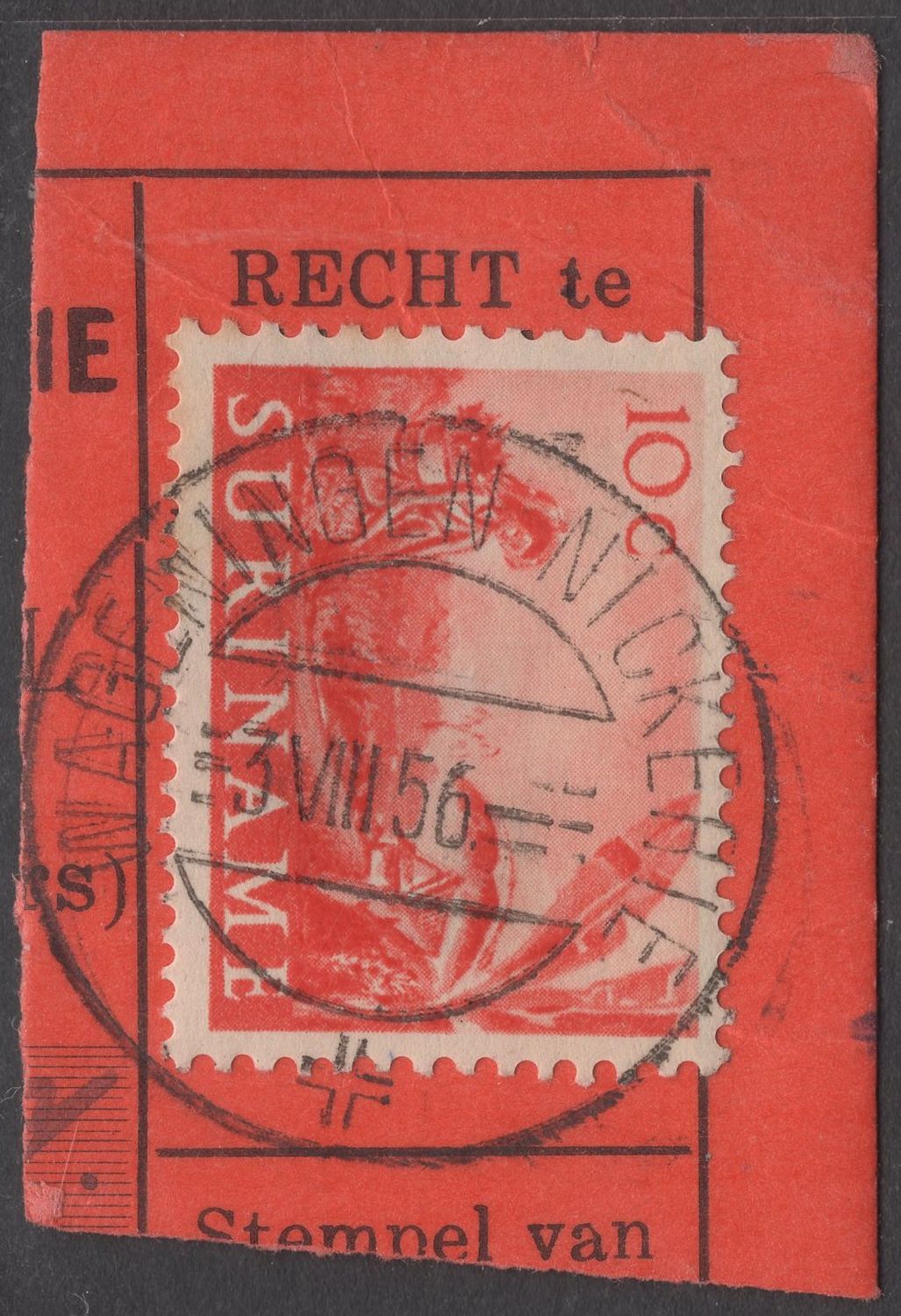 Wageningen-Nickerie op nvph 302