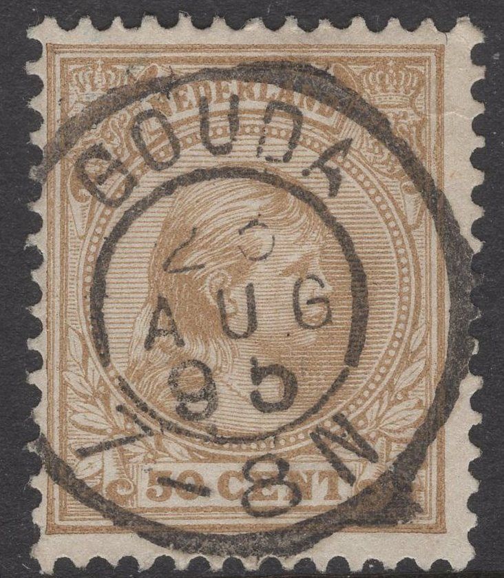 Gouda op nvph 43c Gouda op nvph 43c