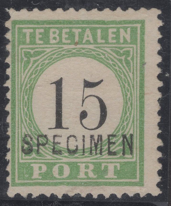 Curacao P5 met SPECIMEN op druk