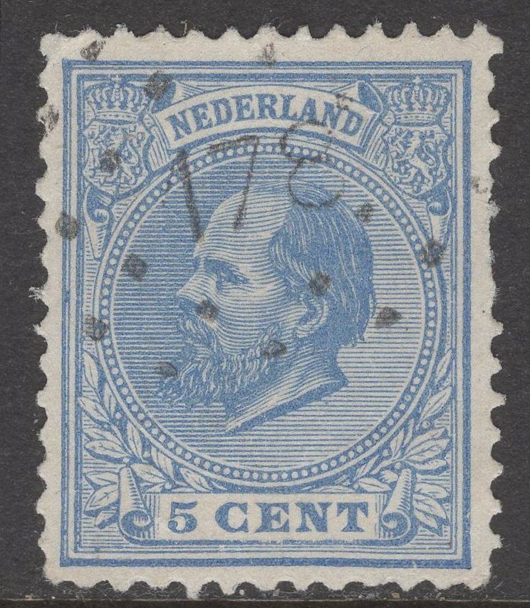 178 (Klundert) in paars op nvph 19