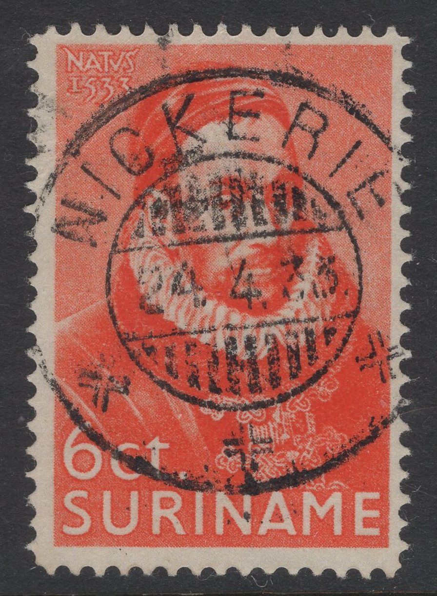 Nickerie kortebalk op nvph 150