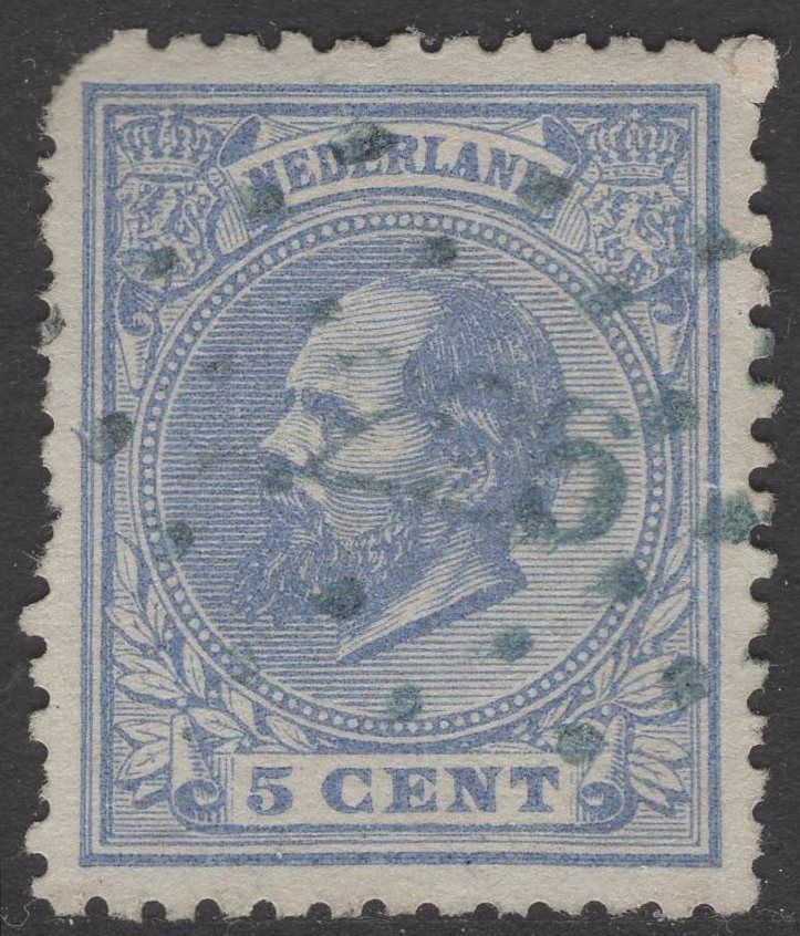 226 (Lekkerkerk) in blauw op nvph 19K 226 (Lekkerkerk) in blauw op nvph 19K