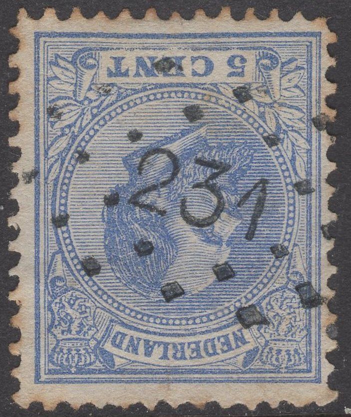 231 (Ravestein) op nvph 19H 231 (Ravestein) op nvph 19H