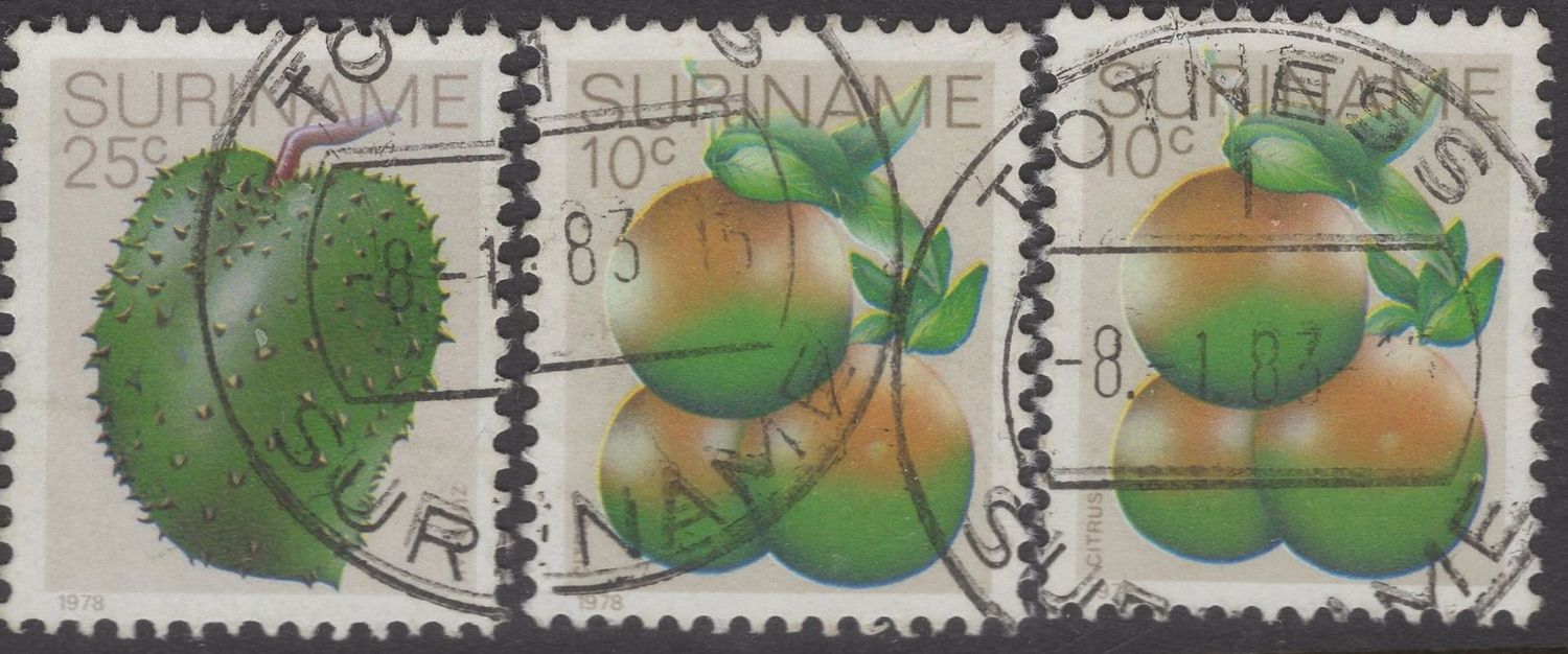 Totness Suriname (Coronie) op 2 waardes