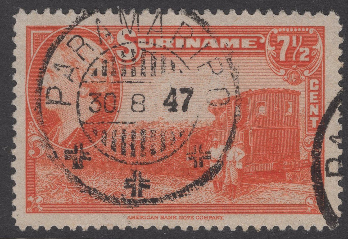 Paramaribo op nvph 228