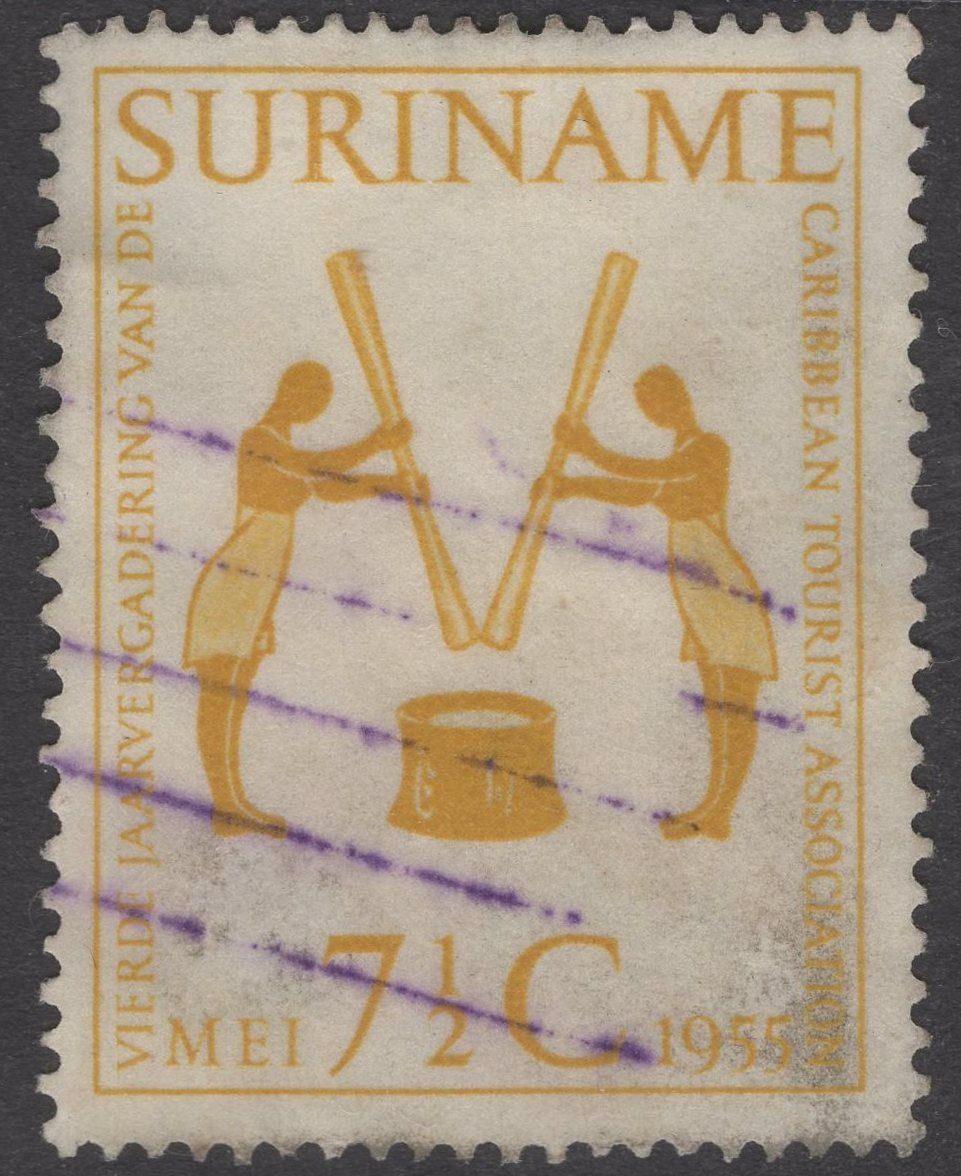 5 strepen stempel op nvph 318